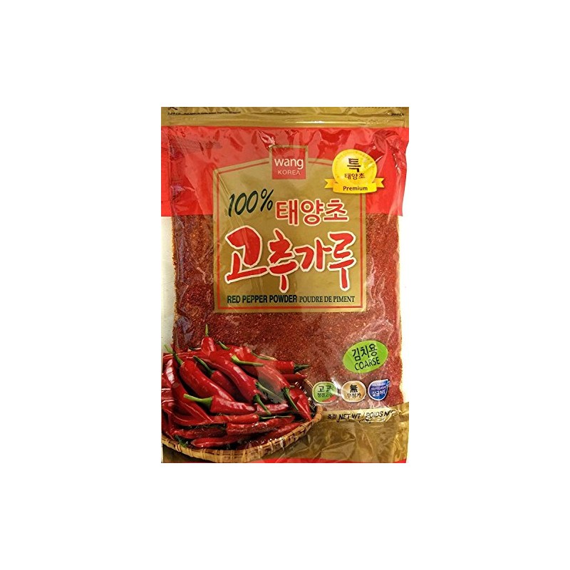 Wang, Red Pepper Powder (Coarse), (3 lbs) 48 oz