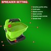GARCARE 7.2V Cordless Seed Spreader - Capacity 3.3L, 2.0Ah Built-in