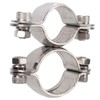 Swivel Clamp 360° Marine Grade Stainless Steel 316 Yacht Fishing