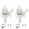 nanne869 2pcs Plastic Water Valve Kit For Dometic 300 310