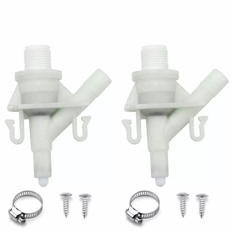 nanne869 2pcs Plastic Water Valve Kit For Dometic 300 310