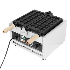 HETEPPTR Commercial Electric Bubble Skewer Waffle Ball Machine 1500W Nonstick Waffle Balls Maker 110V Bubble Waffle Ball Machine for Family, Restaurants, Food Stores