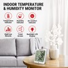 ThermoPro TP53 2 Pack Digital Hygrometer Indoor Thermometer for Home,