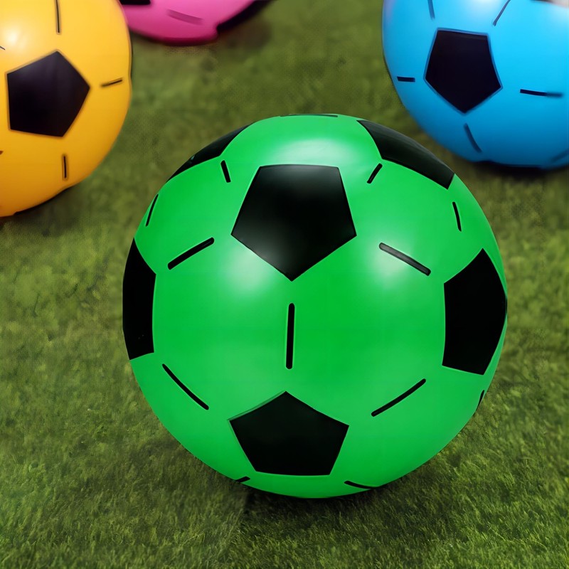 12 x plastic ball, football ball, 20 cm