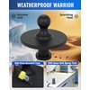 5th Wheel to gooseneck Adapter,Kingpin to Gooseneck Ball Adapter Hitch