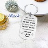 Yobent Daughter In Law Christmas Keychain Gifts from Father In