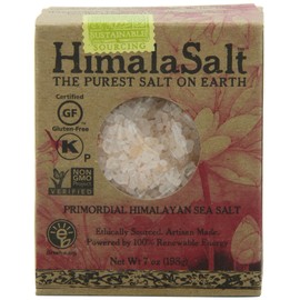 HimalaSalt Primordial Himalayan Sea Salt, Salt Grinder Refill, 7-Ounce (Pack of 3)