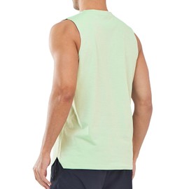 NORTHYARD Men's Workout Tank Tops Quick Dry Running Shirts Sleeveless Muscle Shirts Athletic Training Sports LightGreen 3XL