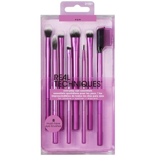 Real Techniques Everyday Essential Eye Makeup Brush Kit