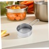 BUGUUYO 2pcs Handheld Mini Stainless Steel Flour Sifter Mesh Powder