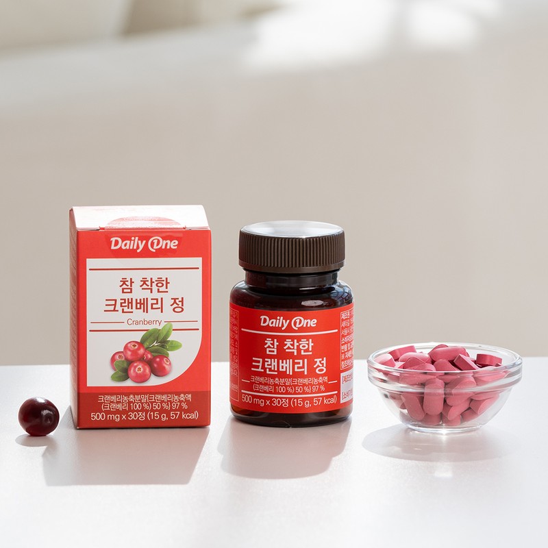Daily One Very Good Cranberry Tablets Women's Concentrated Powder 500mg
