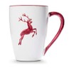 GMUNDNER KERAMIK Breakfast Cup Supermax Capacity 0.5 Litres Bodeaux Red