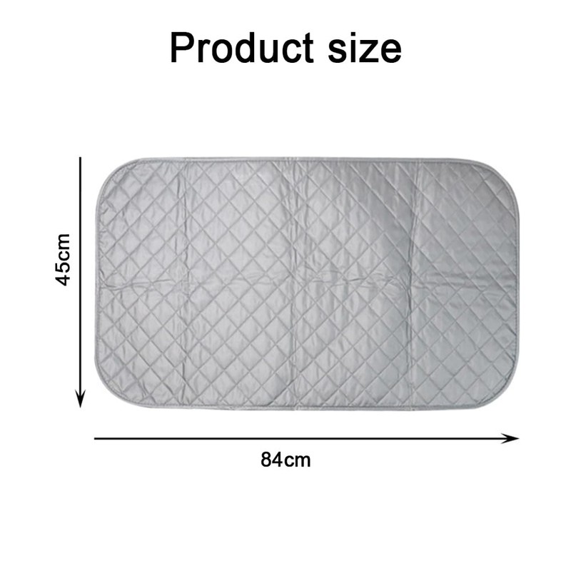 Ironing Blanket, Magnetic Mat Laundry Pad, Portable Travel Ironing Mat,