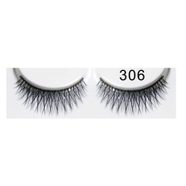 False Eyelashes Effect Eyelashes 306 Crossed with Shine