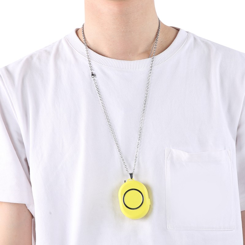 USB Rechargeable Portable Neck Hanging Air Purifier Wearable Negative Ion