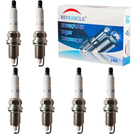 HiVehicle V7450 - Bujías de iridio láser - Bujías de repuesto para automóviles, repuesto original XP985 ZFR5LP-13G 7781,6 unidades