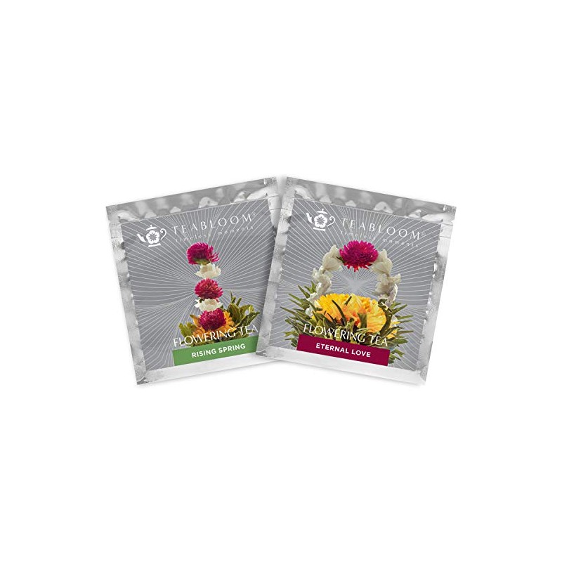 Teabloom Flowering Tea - Eternal Love and Rising Spring Blooming