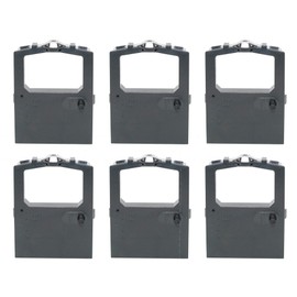 OBV 6 x Compatible Ink Ribbon Replacement for Oki 9002303/9002309 for Oki ML 182 / ML 390 / ML 100 120 172 180 182 183 184 186 188 192 193 195 240 280 320 321 325 351 390 391 3320 3321