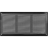 Vent Systems 12'' x 6'' Inch (Overall Dimensions) - Black