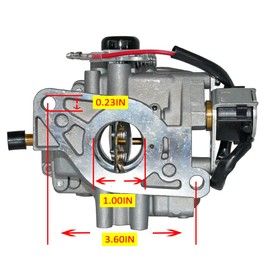 JDLLONG Carburetor Fit for Kohler CH18 CH20 CH22 CH620 CH640 CH680 Engines Replace 24-853-43-S, 24-853-59-S, 24-853-255-S, 24-853-309-S, 24-853-305-S Carb with Fuel Pump