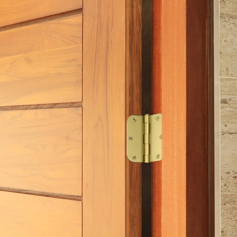 Design House 10 Pack Heavy Duty Satin Brass Door Hinges