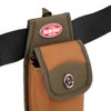 Bucket Boss Tech Pouch with Flap Fit in Brown, 54185