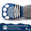 PETLOFT Non-Slip Dog Socks, Pack of 4 Indoor Non-Slip Dog