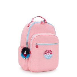 Kipling Women's Seoul Fc 15" Laptop Backpack, Durable, Roomy with Padded Shoulder Straps, Built-In Protective Sleeve