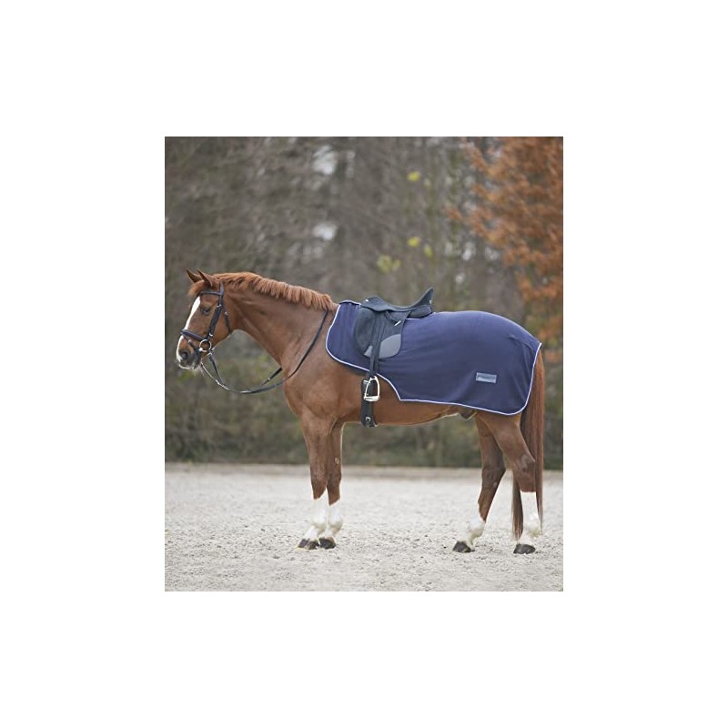 Waldhausen Fleece Ausreiten blanket Economic - Navy, WB