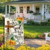 RABUSOFA Summer Garden Flag 12x18 Inch Double Sided Outside,Sunflower With