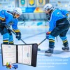 Joyeee Ice Hockey Board, Premium Tactical Ice Hockey White Board