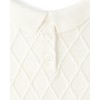 Gymboree,Girls,and Toddler Short Sleeve Peter Pan Collar Sweater,White,6