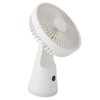 Desktop Fan Portable 5 Speed Power Display Quiet USB Rechargeable