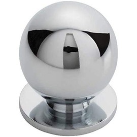 Carlisle Brass CH6DCP FTD Ball KNOB 30MM, Polished Chrome