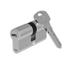 Yale 10-0552-3035-00-2201 1000 Series Cylinder-Double-30/45-Satin Euro Profile Cylinder, Satin Nickel