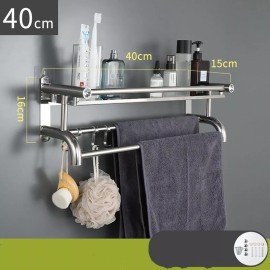 yuqing.fc Accesorios De Baño Toallero De Acero Inoxidable De 1 Capa