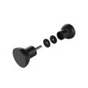 AQUALAVOS Shower Door Handle Door Knob Furniture Knobs Black Matt