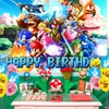 ELZEM Super Bros Birthday Party Decoration,Smash Bros Party Photo Background