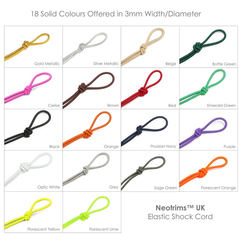 3mm,6mm,8mm,10mm,Elastic Stretch Shock Cord,Bungee Rope Trimming for Boating,Tarpaulin,Crafts,Garments,Outdoor, Sports,Metallic Gold,Silver