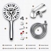 Metal Tub Spout with Diverter,10 Settings Hand Held Shower,Bathtub Faucet
