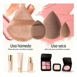 Pinceles Y Herramientas De Maquillaje Profesionales 56 Pcs