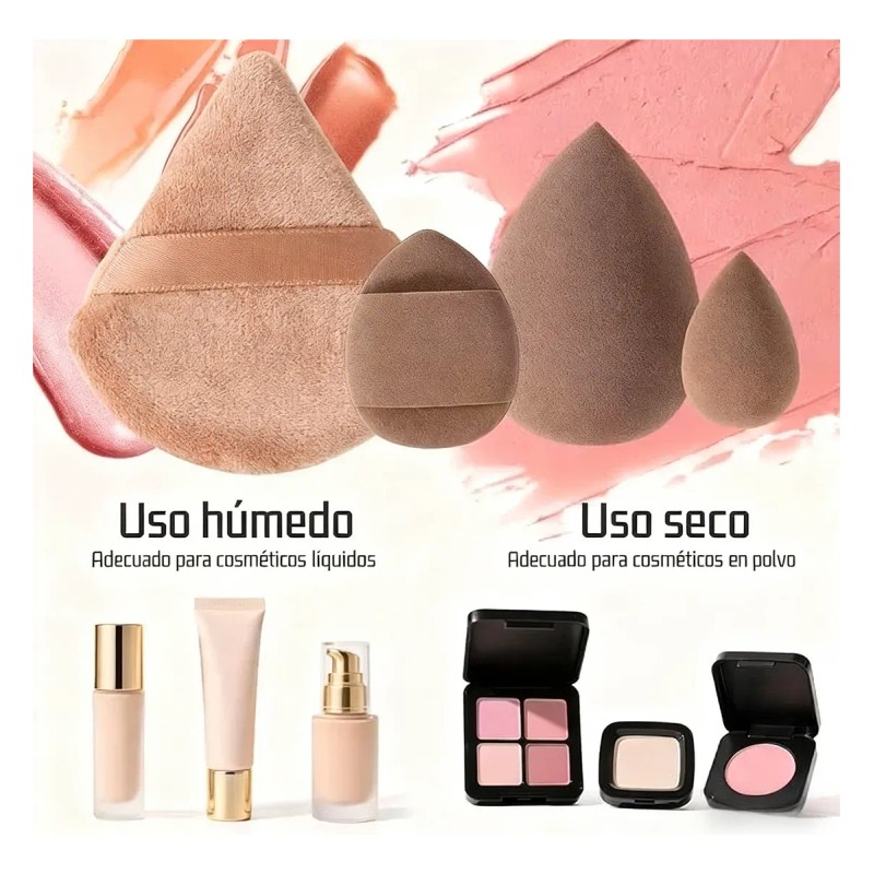 Pinceles Y Herramientas De Maquillaje Profesionales 56 Pcs