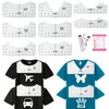 Tshirt Ruler Guide for Vinyl Alignment - Tee Shirt Centering