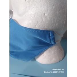 Unbranded 10 Pcs Cloth Face Mask -3 layers Washable Reusable -Blue Masks