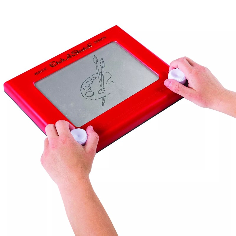 Etch A Sketch Classic Red Drawing Board Fun Creativity Toy