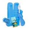 RADIUS Vacation Pastel Bundle, Includes Right Handed Big Brush, Toothbrush
