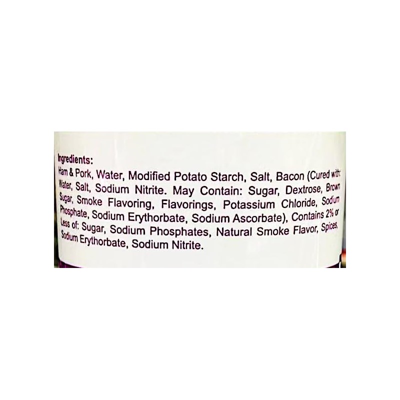 Luncheon Loaf with Ham and Pork, 12 oz, Pack of