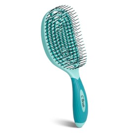 CBrush Scalp & Detangling Brush, Detangling, Cuticle Care, Scalp Massage, SGS Certified, Hair Scalp Care (Newway Brush, Sea Brush, Hair Care) (Blue) (Green)