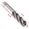 Luomorgo High Speed Steel 4 Flutes 1/2x1/2 Straight Shank Square