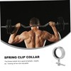 Sosoport Strong Sturdy Barbell Lock Clip Gym Dumbbell Spring Clip